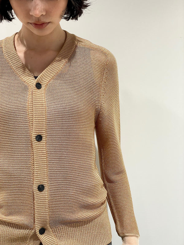 Bright knit cardigan