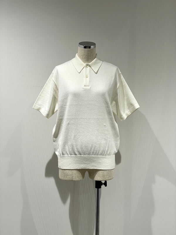 LIGHT WAVE COTTON KNIT POLO