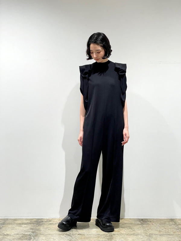 Role sleeve jumpsuits
