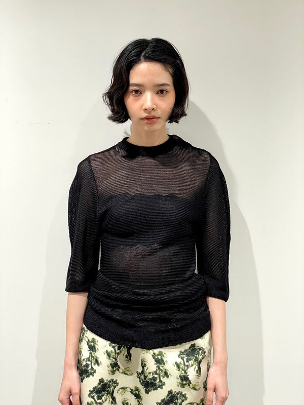 Bright knit S/S