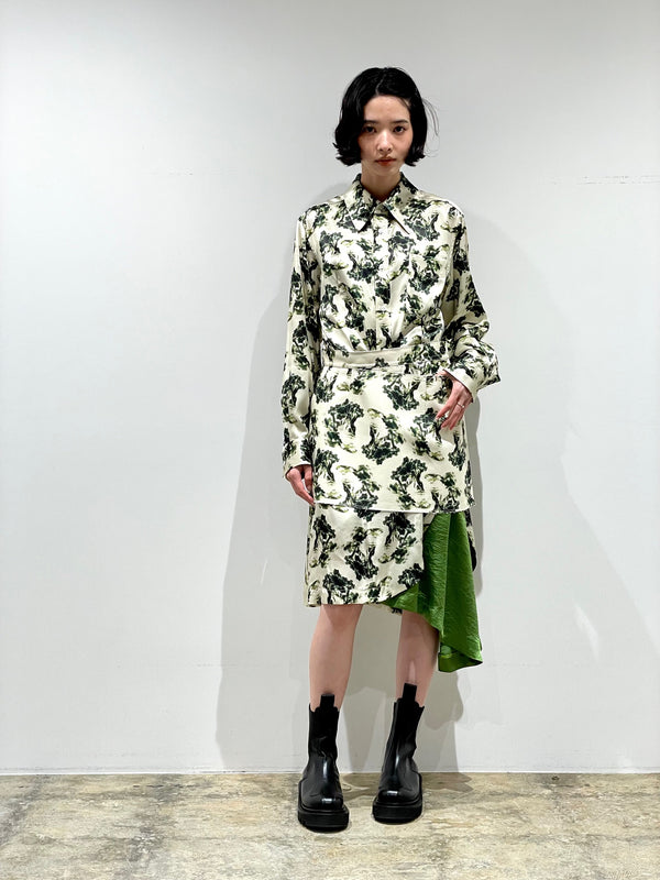 Flower print shirt