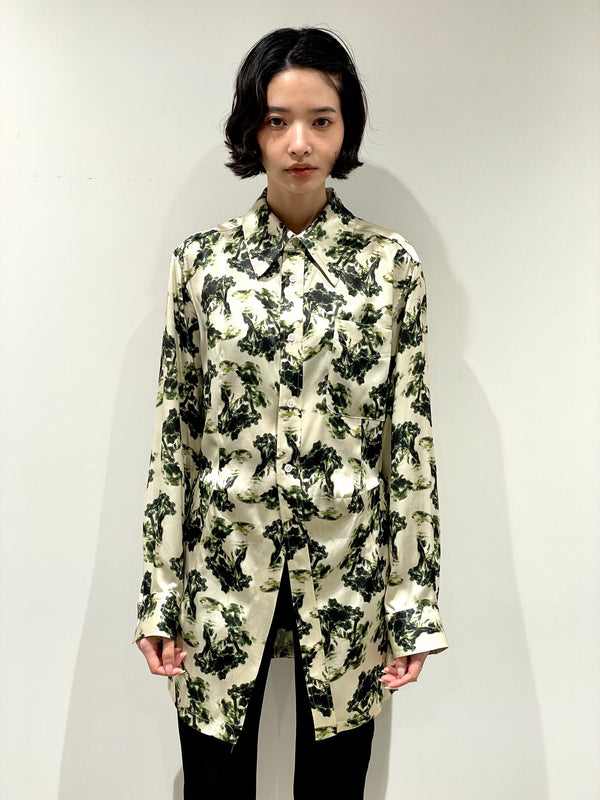 Flower print shirt