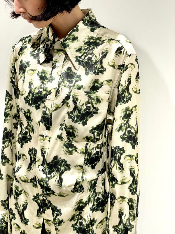 Flower print shirt