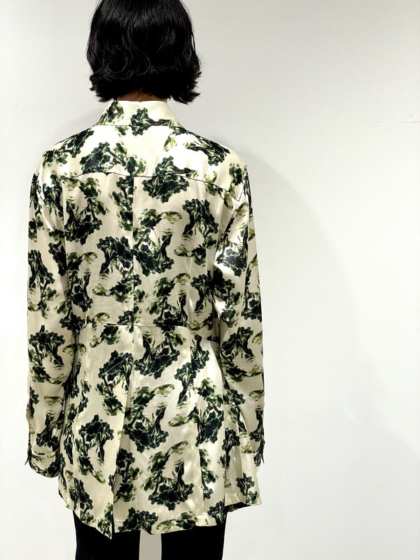 Flower print shirt