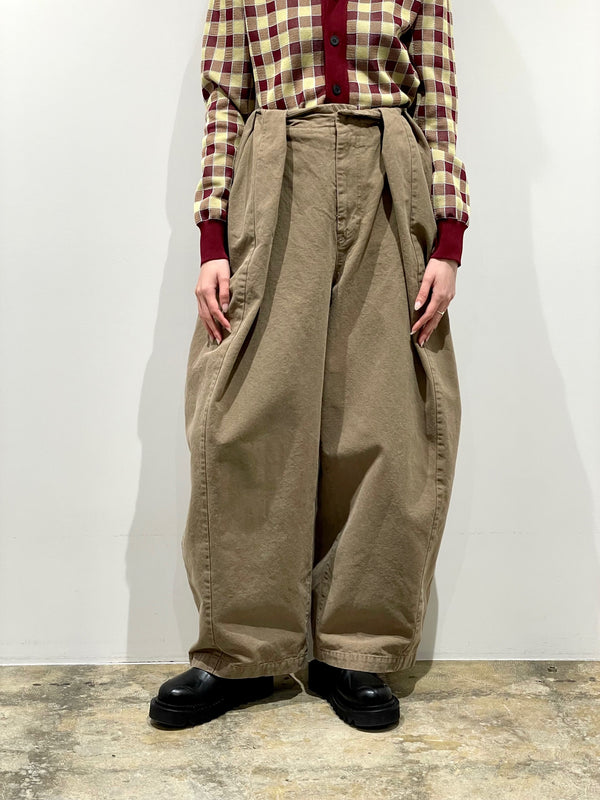 Oxford wide pants