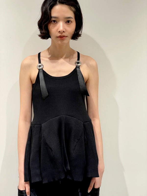 Rib flare camisole