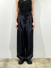 Drawstring wide pants