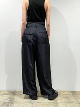 Drawstring wide pants
