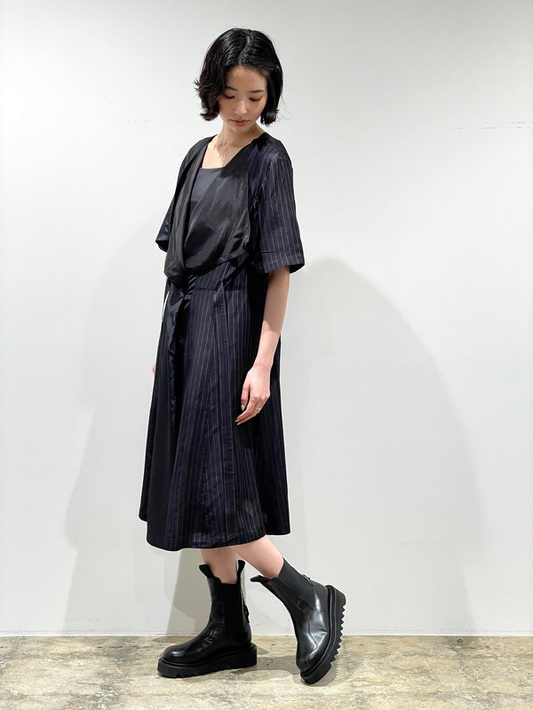 Buck open S/S dress