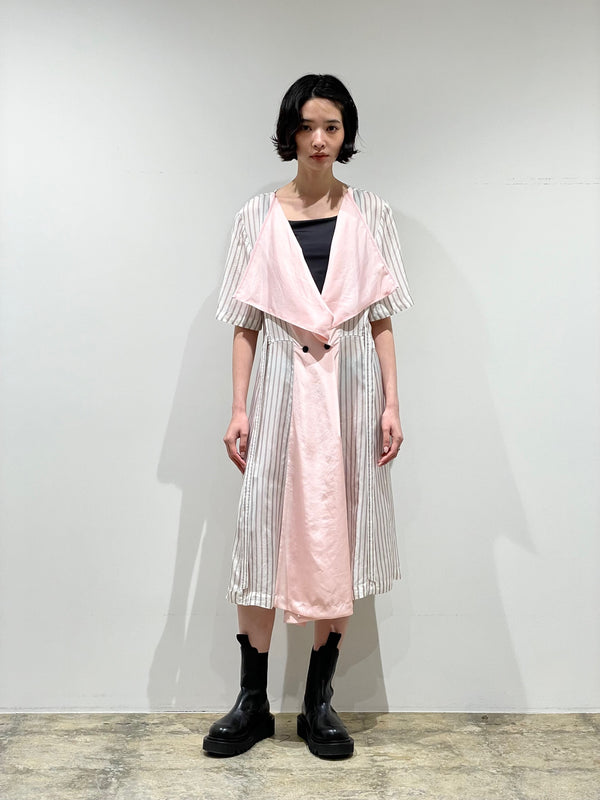 Buck open S/S dress