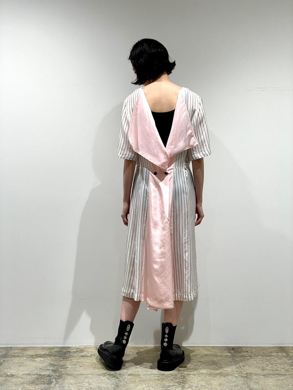 Buck open S/S dress