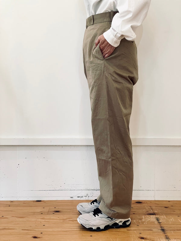 Chino cloth Wide Straight