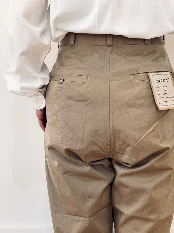 Chino cloth Wide Straight