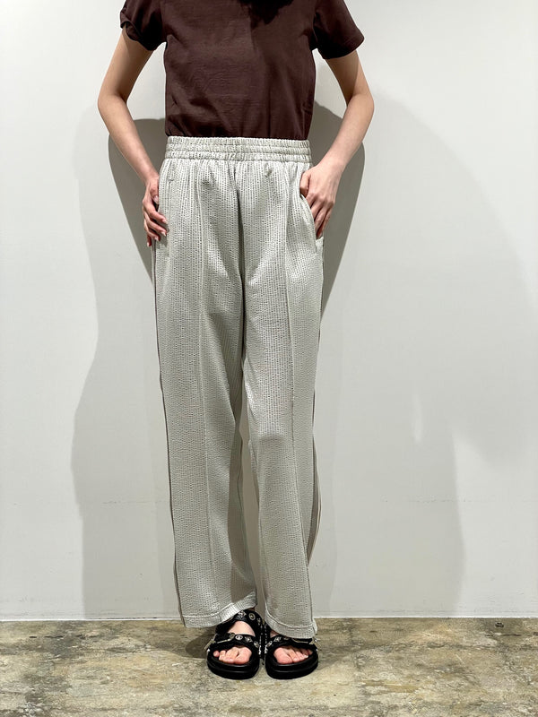 KNIT SIDELINE SEERSUCKER PANTS