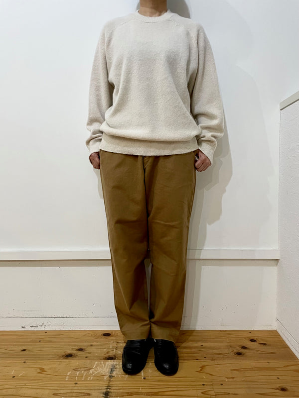 Chino cloth Wide Straight