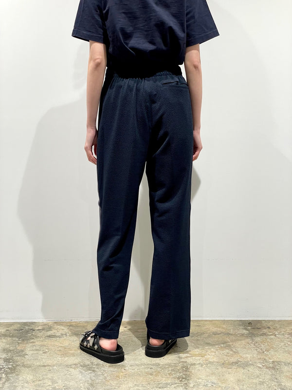 KNIT SIDELINE SEERSUCKER PANTS