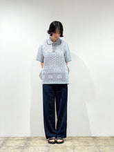 画像をギャラリービューアに読み込む, SUKASHI EMBOSSED KNIT POLO
