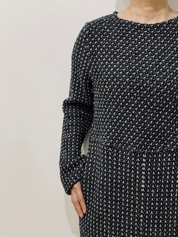 FINE TWEED ONE-PIECE