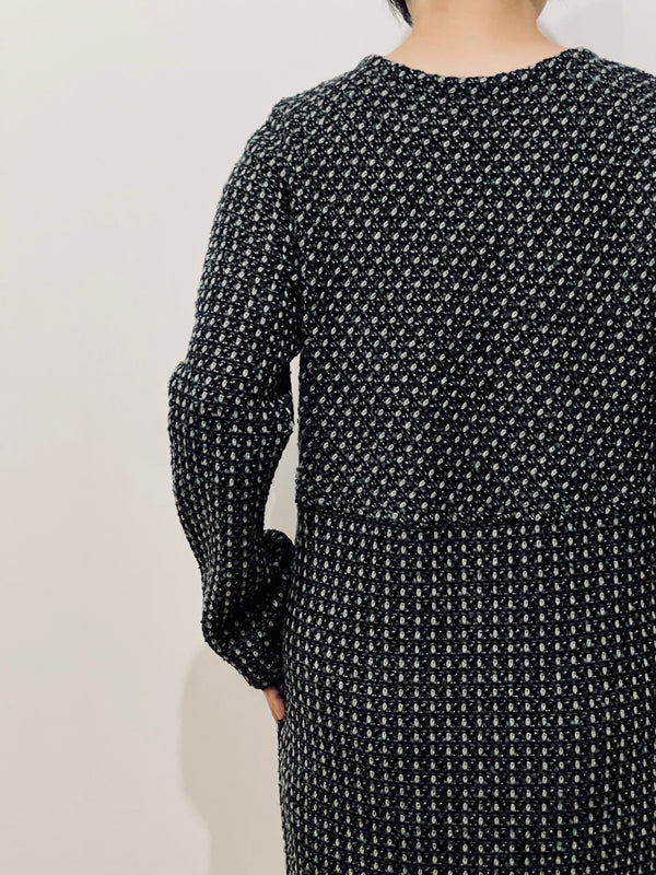 FINE TWEED ONE-PIECE