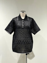 画像をギャラリービューアに読み込む, SUKASHI EMBOSSED KNIT POLO
