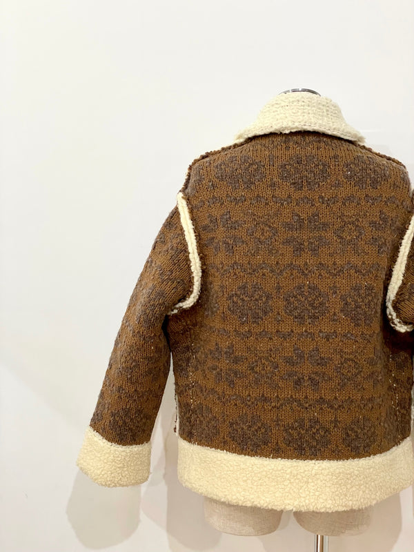 FAIR ISLE MOUTON BLOUSON