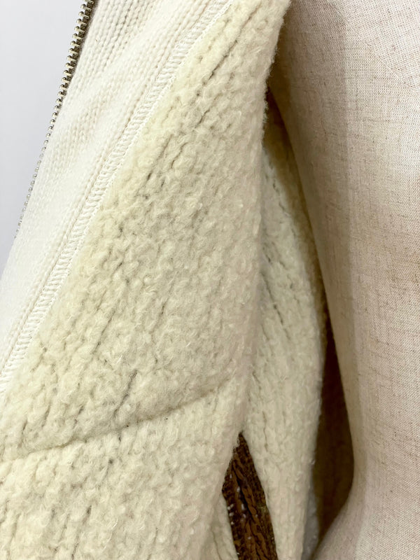 FAIR ISLE MOUTON BLOUSON