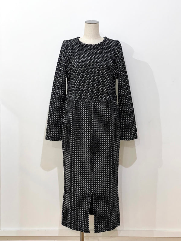 FINE TWEED ONE-PIECE