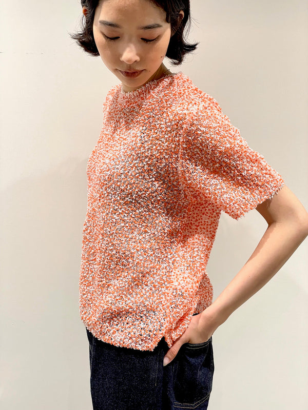 SHEER MOLE KNIT PULLOVER