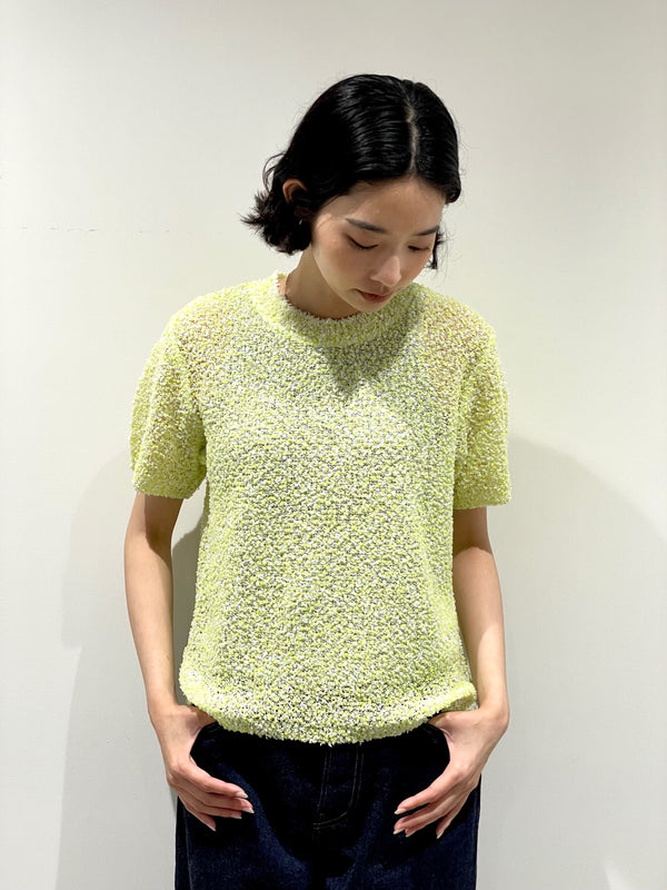 SHEER MOLE KNIT PULLOVER