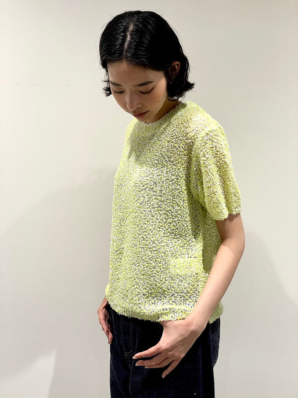SHEER MOLE KNIT PULLOVER