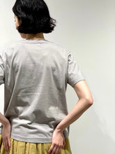 画像をギャラリービューアに読み込む, Compact Fit Densely Knit T-Shirt with Pocket
