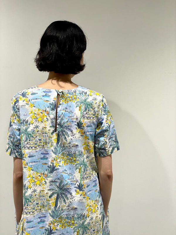 A-Line Short Sleeve Dress