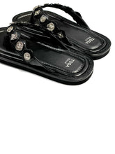 Flower concho thong sandals（WOMENS)