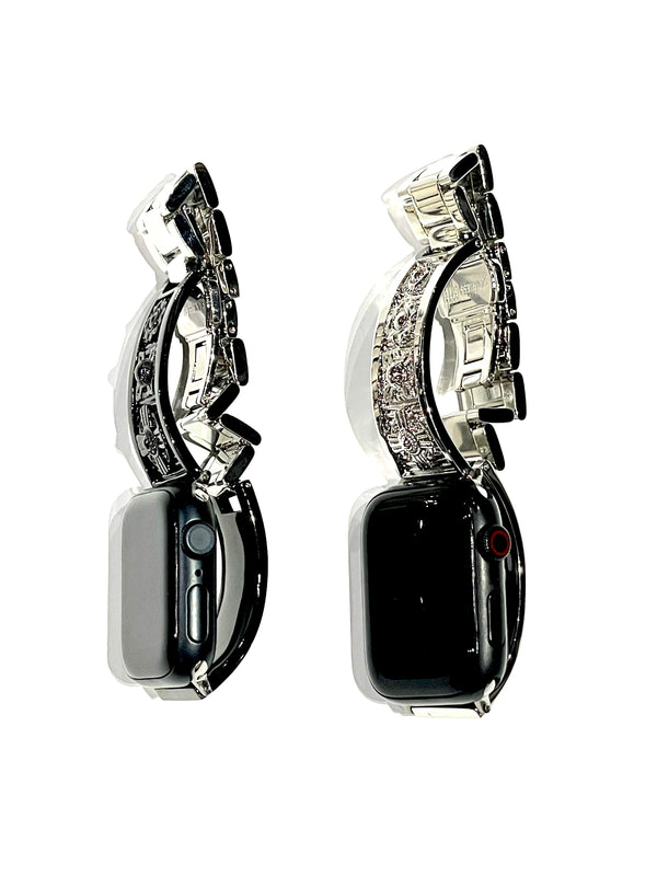 Metal watch belt