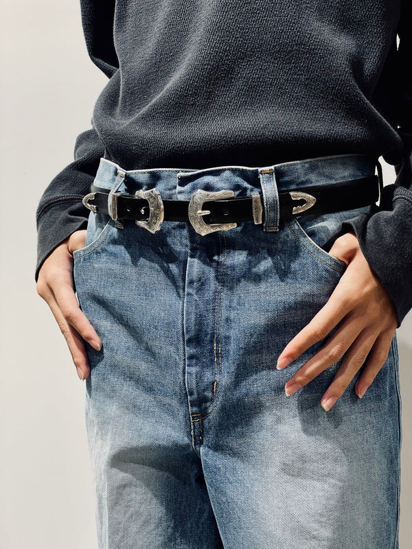 Double buckle belt