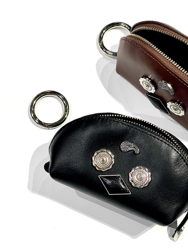 Leather pouch PACO