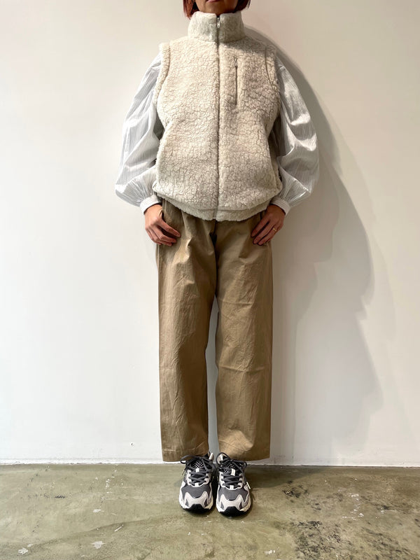 Chino cloth Wide Straight
