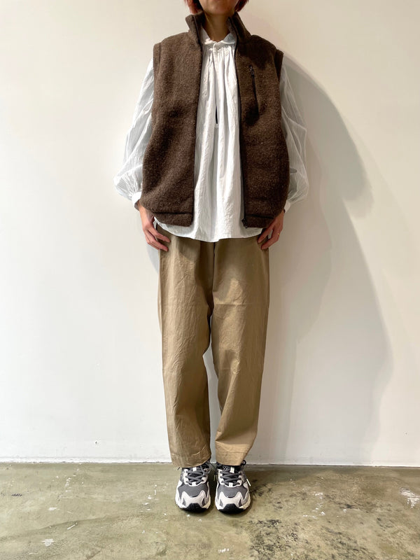 Chino cloth Wide Straight