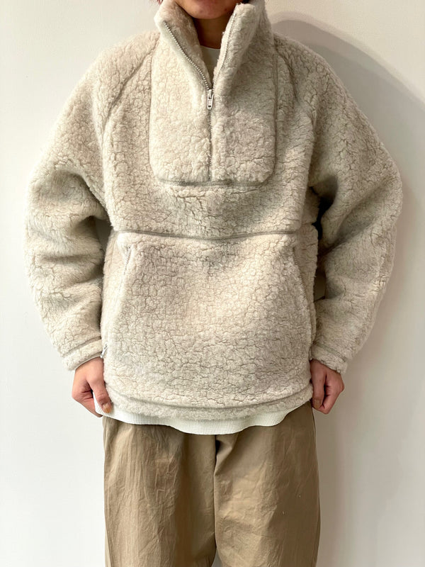 Wool fleece pullover（BOA）