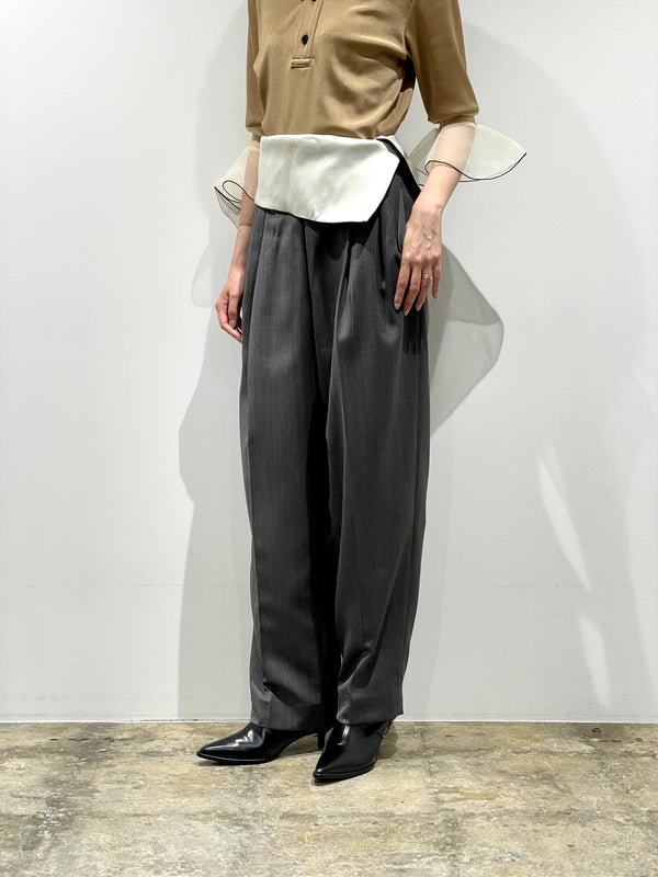 Herringbone trousers