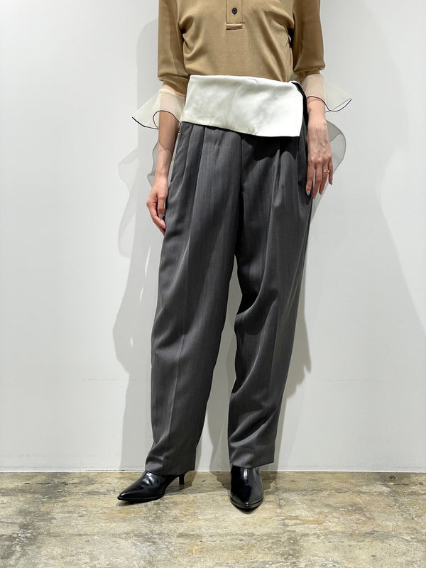 Herringbone trousers