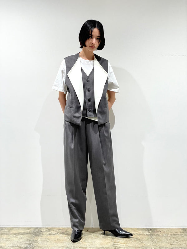 Herringbone vest