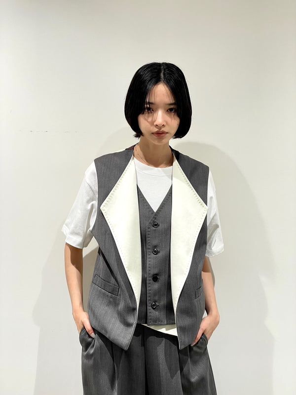 Herringbone vest
