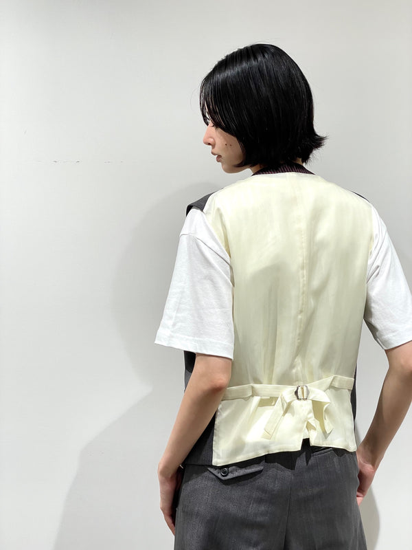 Herringbone vest