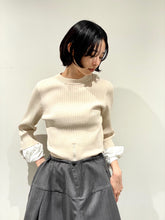 Rib knit top