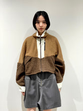 Wool jersey blouson
