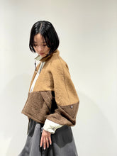 Wool jersey blouson