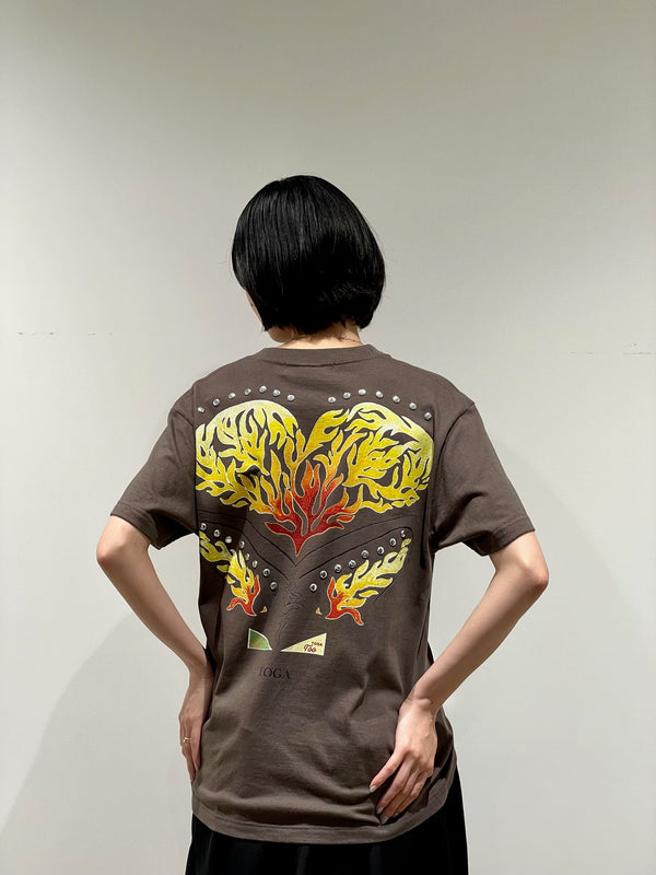 Studs T-shirt with back print