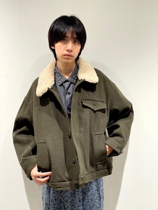 Melton blouson