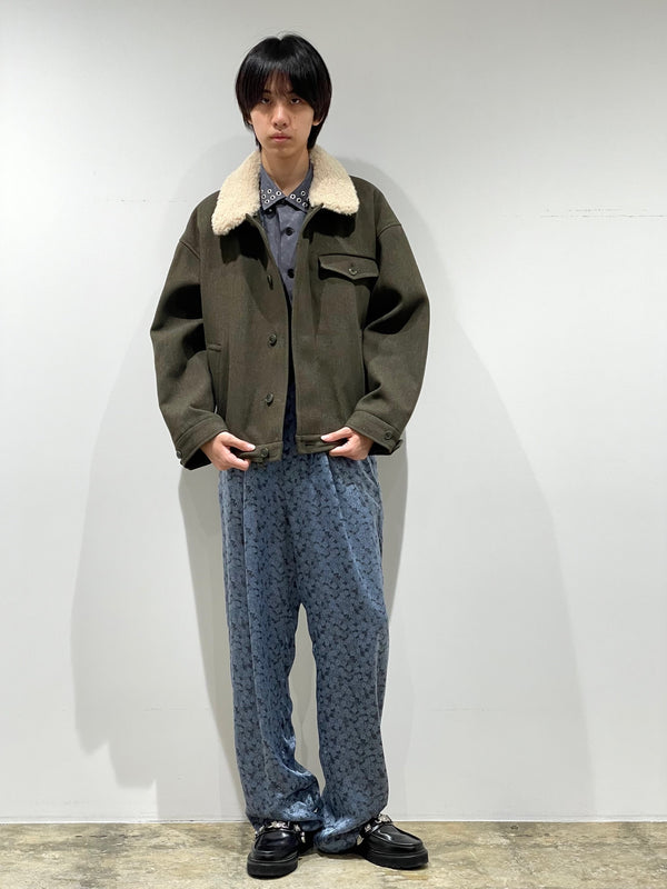 Melton blouson